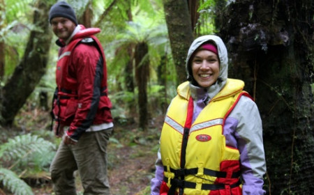 Te Wahipounanu South West NZ World Heritage Area Brian Stoddart Waiatoto River Safari