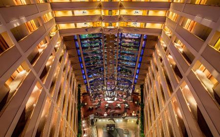 Grand Millennium Auckland view from 12th floor