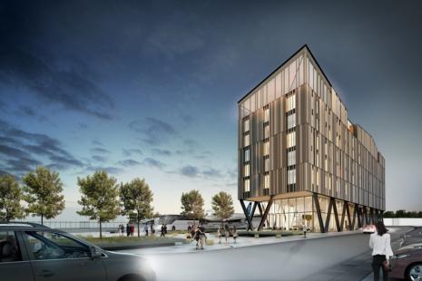 Novotel Christchurch Airport Hotel artists impression