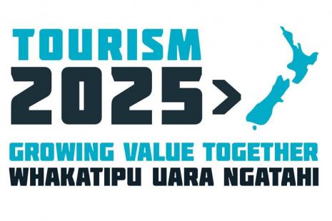 Tourism 2025 logo with strapline
