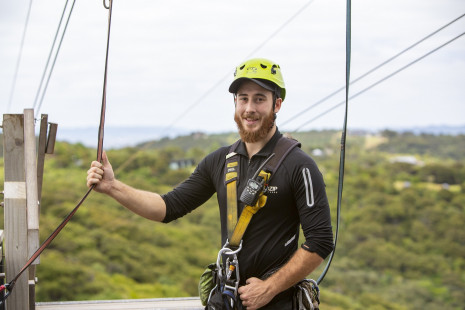 Ecozip guide James McNally one of the faces of Go with Tourism Aug 2019