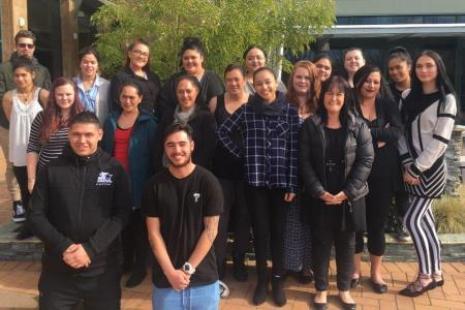 Participants in the Bay of Plenty Fast Track programme.
